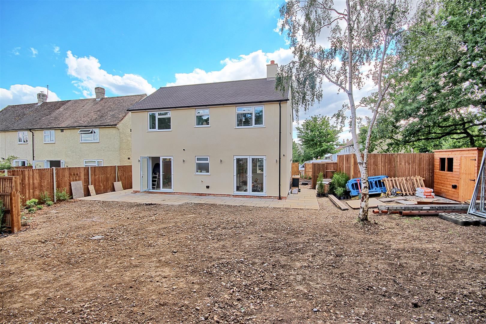 The new home at Gladstone Road, Dane End