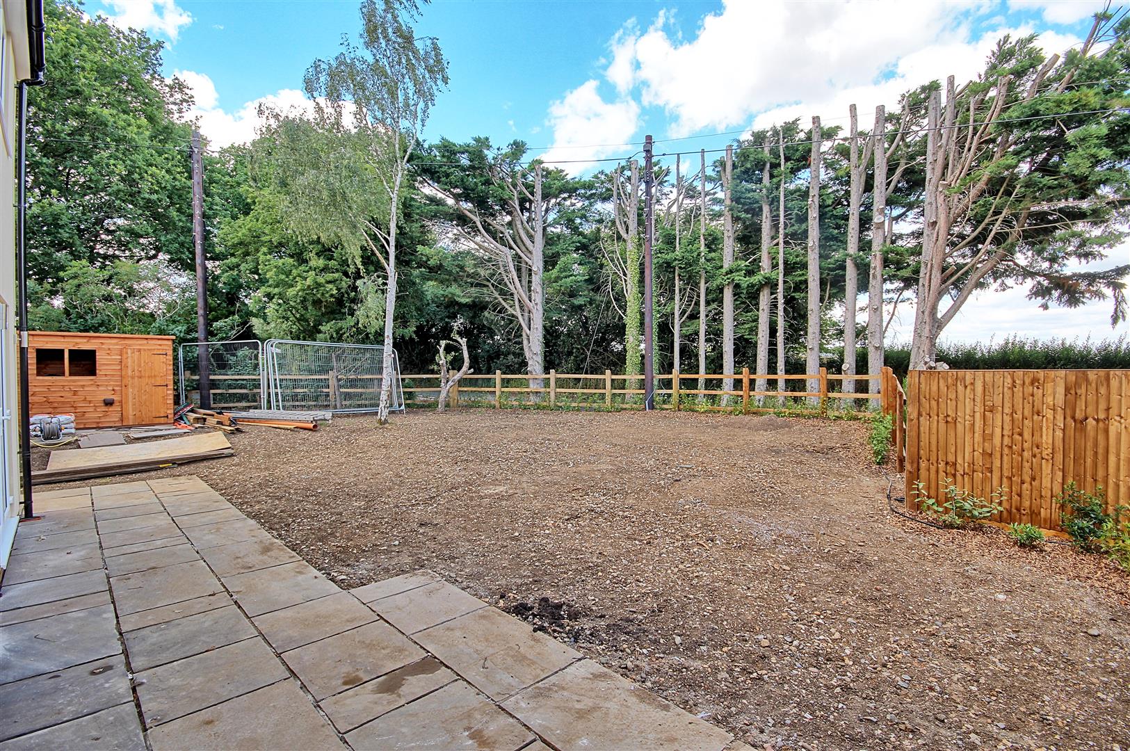 Gladstone Road landscaped corner plot